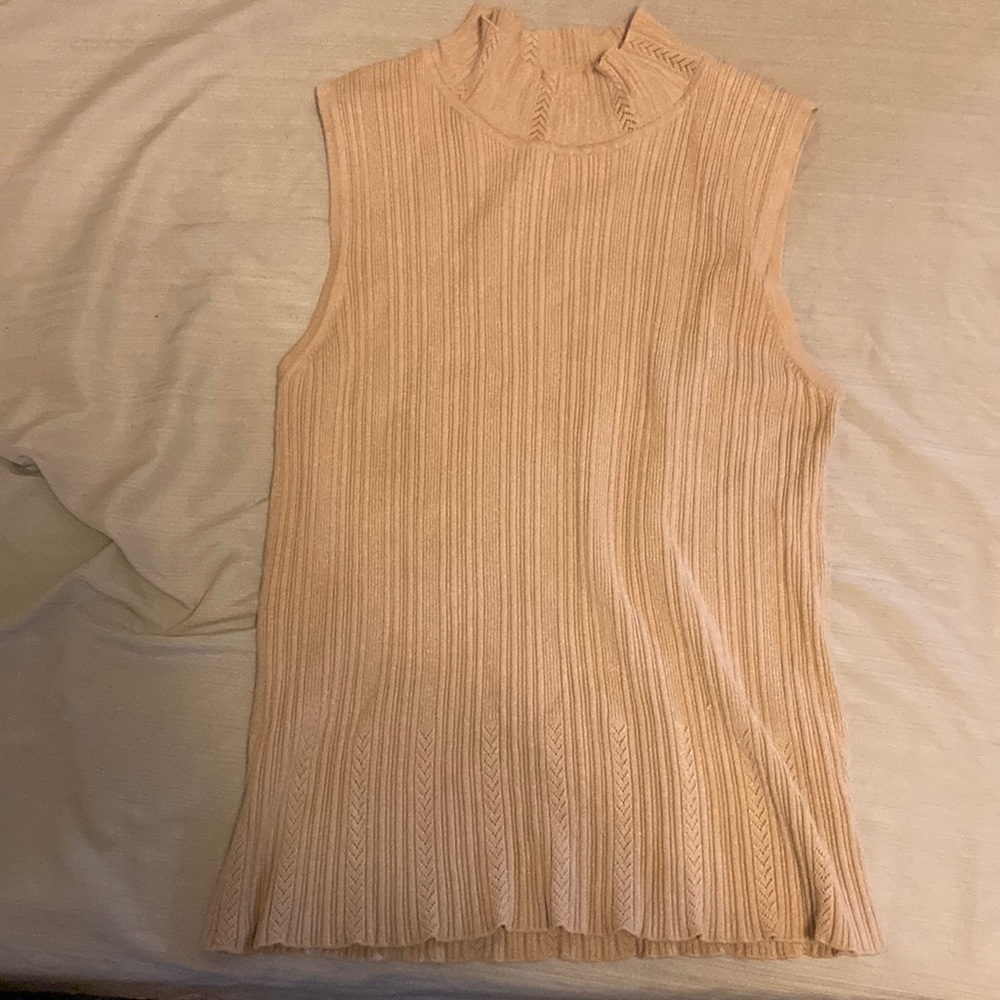 Cream Colored Tank Top, no Blemishes